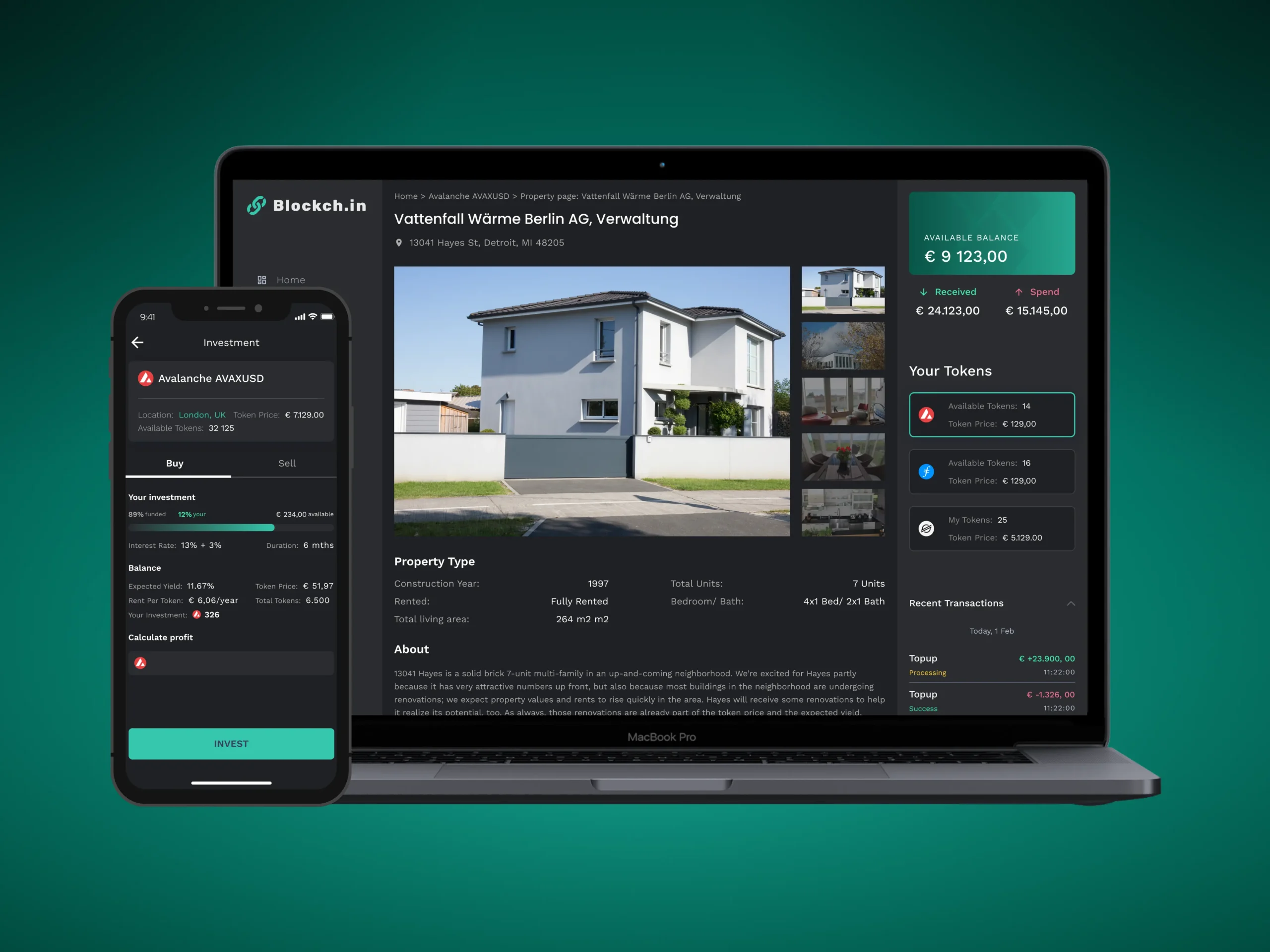 real estate tokenization platform