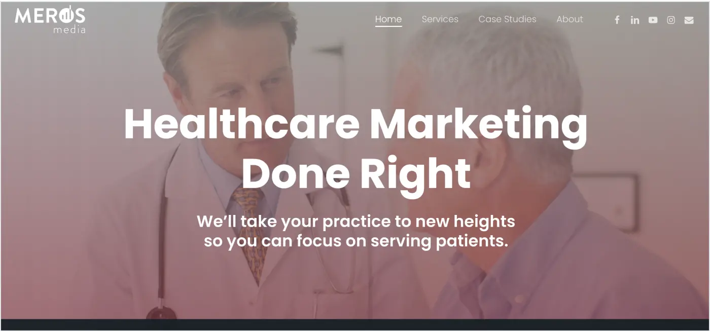 Meros Media healthcare marketing agency