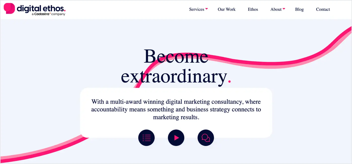 Digital Ethos top digital agencies UK