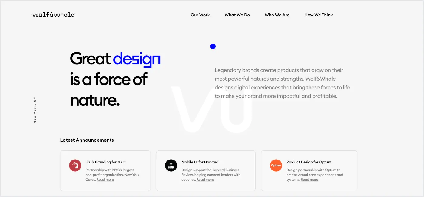 Wolf&Whale healthcare branding agencies