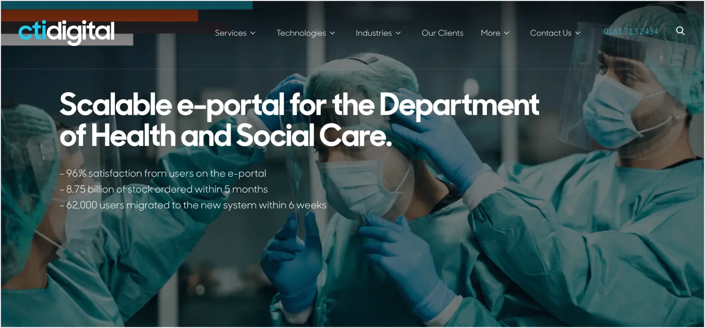 CTI Digital ux design agency in Manchester